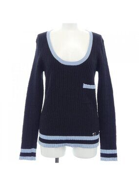 Chanel Knit Sweater Blue